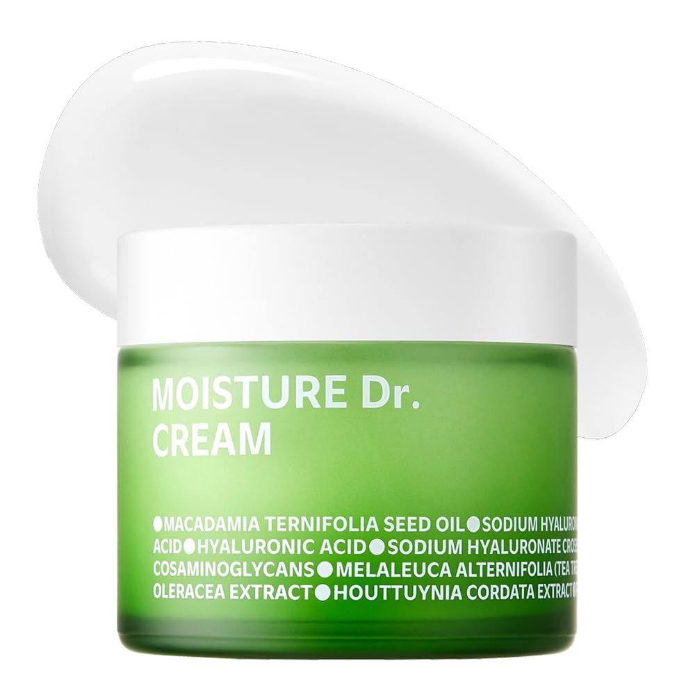 

isoi Moisture Dr. Jang Soojin Hydrating Cream - Macadamia Oil, Centella, Hydrating & Soothing for Sensitive Skin Korean 70ml
