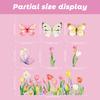 Static Cling Stickers Butterfly Flower Design for Window Bedroom Living Room Spring 2026 New Collection Wholesale