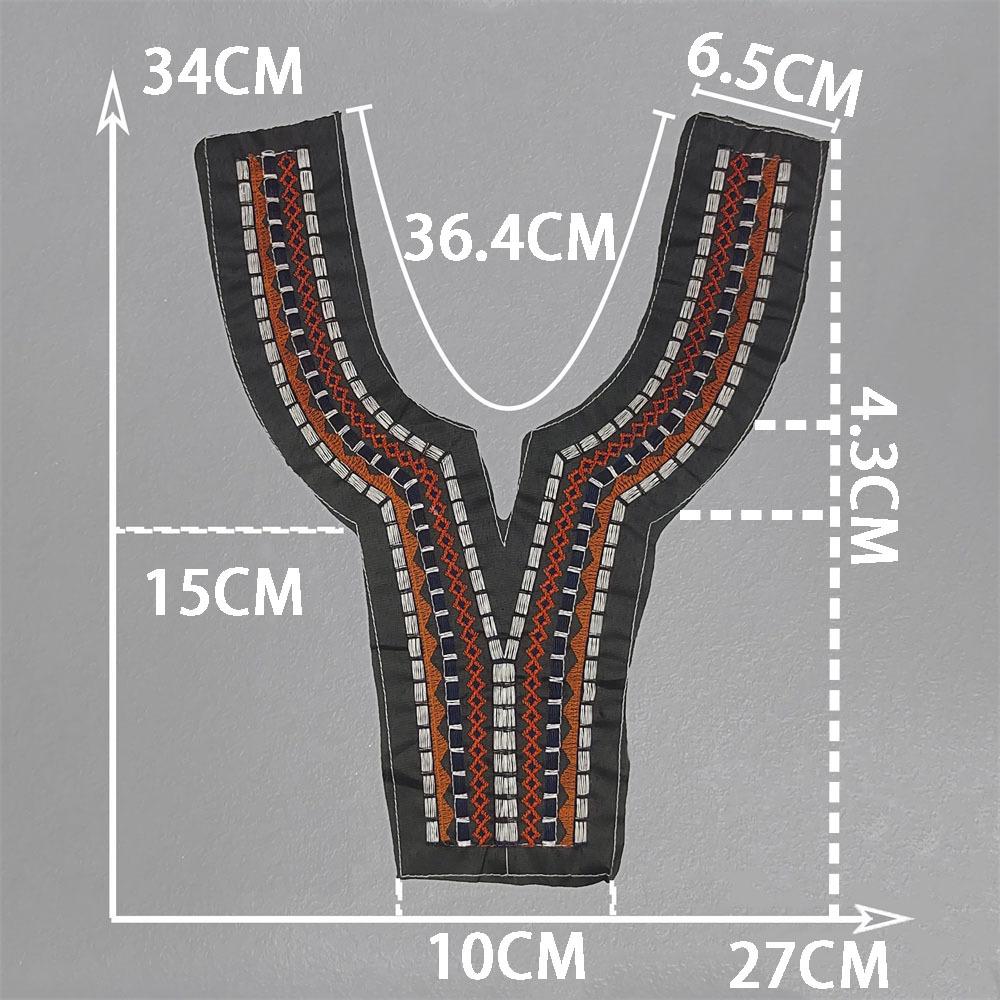 Sewing Diy Lace Ethnic Style Miao Embroidery Clothing Apparel Accessories Performance Costume Accessories Lace Embroidery Embroidery