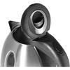 Tristar | Jug Kettle | WK-1323 | Standard | 1500W | 1.2 L | Stainless Steel | 360° Rotational Base | Silver
