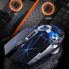 A7 2.4G Wireless Mute Backlit Gaming Portable Rechargeable Mouse for Laptops