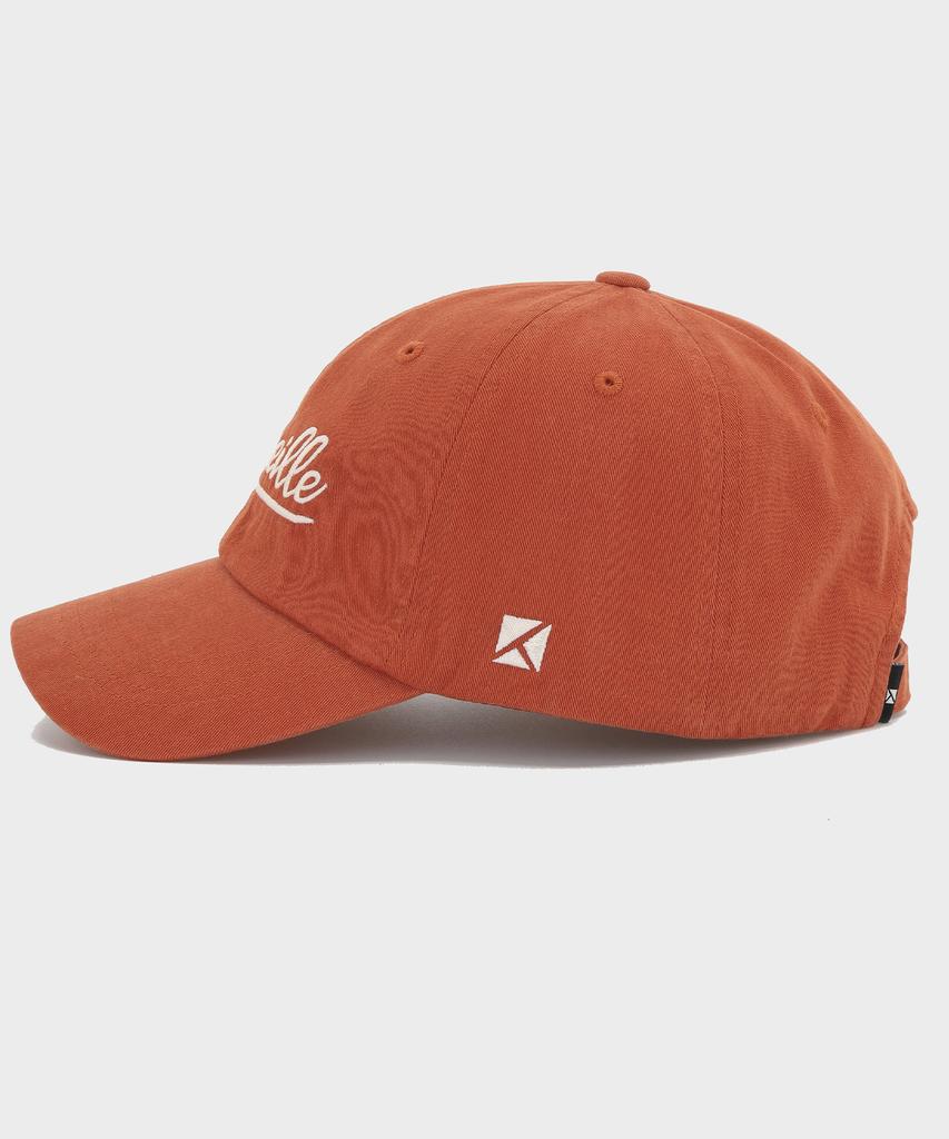 KULTE Vintage Tail Peach Washing Cap D.Orange