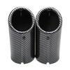 2 Adet 70mm Araba Egzoz Susturucu Ucu Kapağı BMW F30 2013-2018 E92 E90 3 Serisi GT 325i 328i Paslanmaz Çelik Aksesuarlar