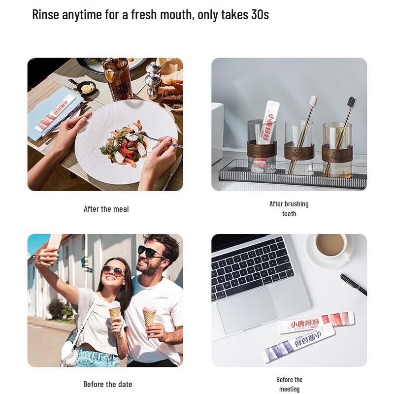 Little Deer Mom Portable Mouthwash Strips