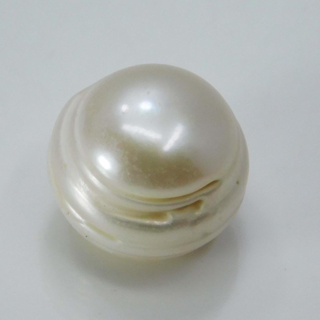 Ring Size 10 MM White MABE South Pacific SEA Loose PEARL CERTIFIED A-5155