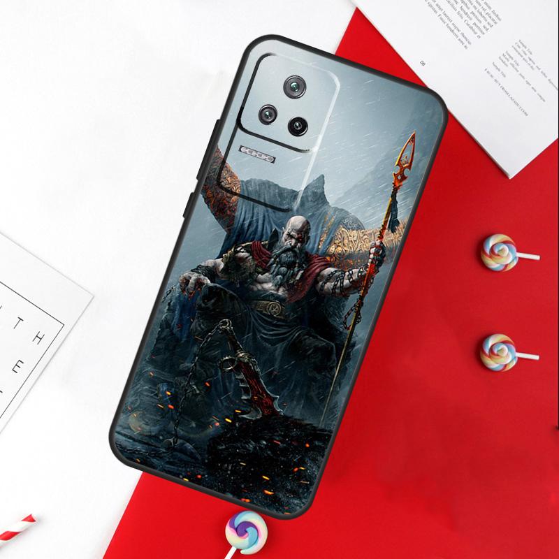 God of War Game Case For Xiaomi 13 12 Lite 12X 11T 12T Pro Cover For POCO F5 X5 X3 Pro X4 F4 GT F3 C40 M5s