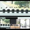 Automotive Air Outlet Fragrance Clip Freshener Holder Robot Interior Trims