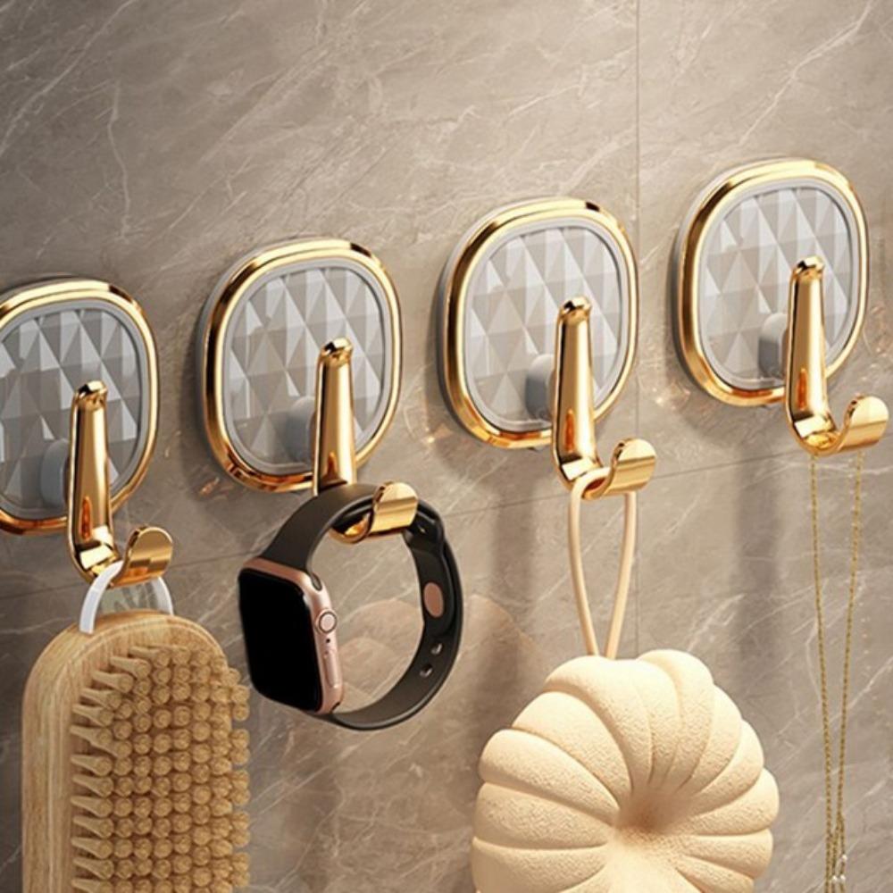 

Не требуется пробивка отверстий Пластиковый легкий роскошный пластиковый крючок ABS крючок самоклеящийся крючок