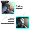 For Toyota prado 2018  ABS Gear Shifter Gear Protector Head Cover  Car Gear Head Shift Knob Handle Cover Trim Sticker