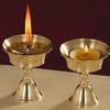 5.5/6.5cm Craft Candle Holders Copper Butter Lamp Holder Long Lamp Candlestick Candle Copper Alloy Festival Ornament Home Deco