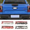 Auto Styling Neues Design Bunt Turbo 3D Metall Zinklegierung Universal Kotflügel Emblem Heckklappe Abzeichen Aufkleber