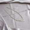 Trendsetting Love Heart Shaped Necklace Fashion Jewelry Accessory with Thorns Detail for Fashionable Enthusiasts