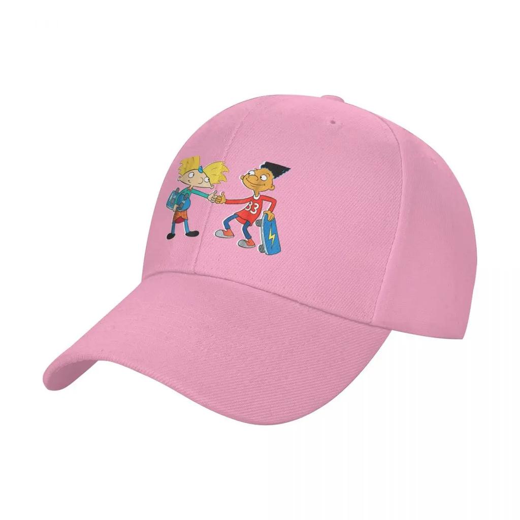 Nick Rewind Hey Arnold Cappellino da Baseball Cappello western Unisex Cappello derby di Lusso Unisexs Donna
