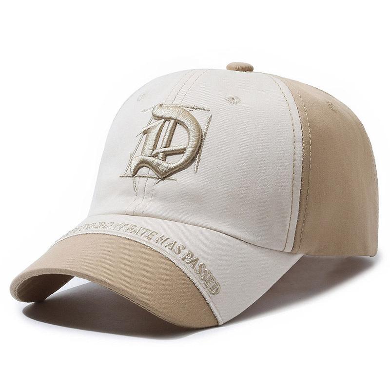 

NORTHWOOD D Letters Kids Baseball Caps for Boys Girls Sun Hat Letter Hard Top Children s Sunshade Sunscreen Hip Hop Cap 52-56 cm хаки