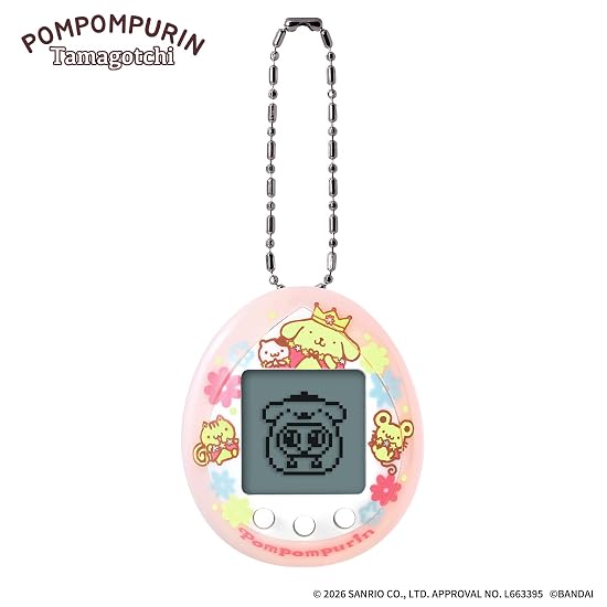 [BANDAI] POMPOMPURIN Tamagotchi Basic Orange ver. Recommended Age: 6 years and up Sanrio Characters