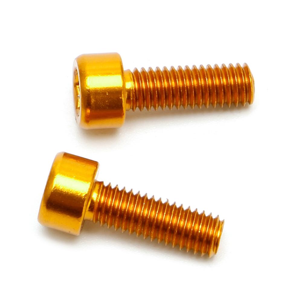 Bike 7 Colors Water Bottle Cage Bolts Aluminum Zinc Zinc Alloy Bike Bottle Holder Screw Kettle Rack Screw
