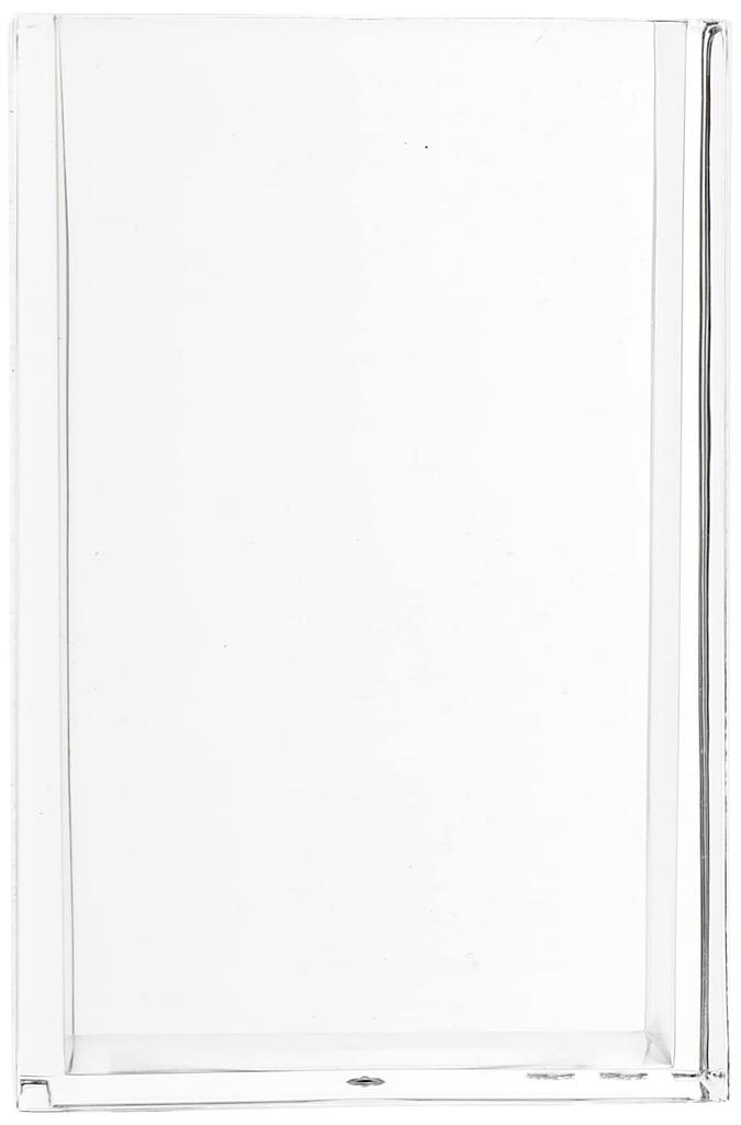 MUJI Acrylic Pen W x D x 9cm Clear Stand, Approx. 5.5cm 4.5cm H, 82998368,