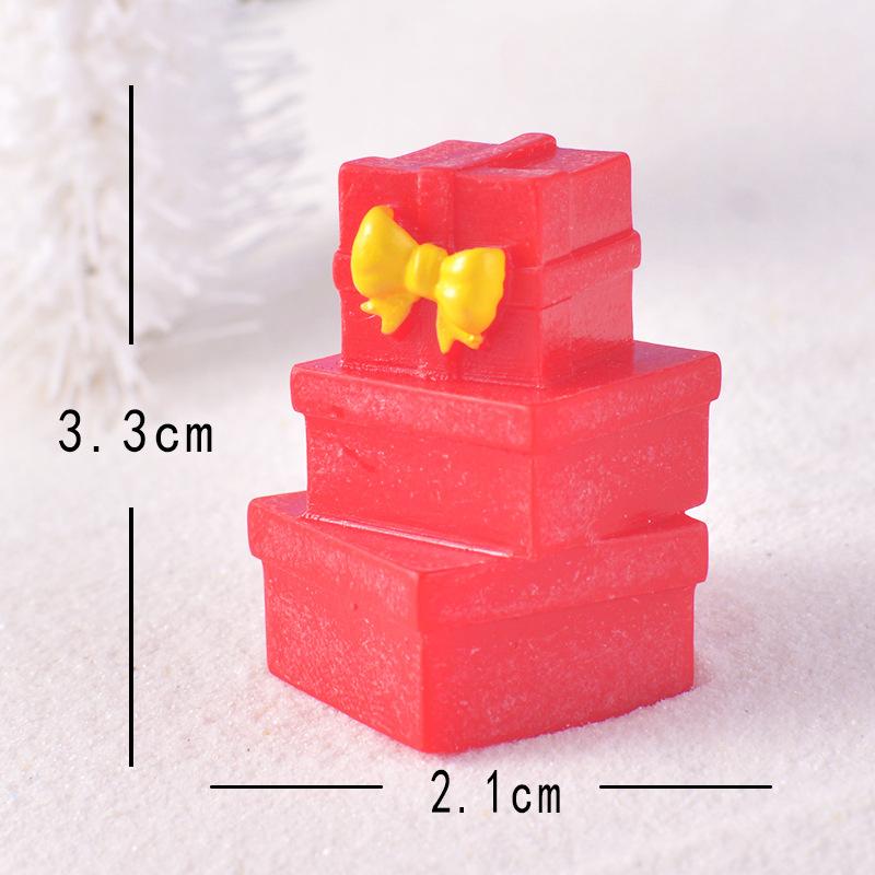 Weihnachtsdeko Kleine DekoartikelWeihnachtsgeschenkboxen Alter Mann SchneemännerKunstharzhandwerk