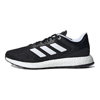 Pureboost Q2 Rahat Günlük Düşük Üst Koşu Ayakkabıları Unisex Spor Ayakkabı Siyah Beyaz GX4705