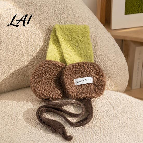Cold Weather Outdoor Ear Covers Women Headband Earmuffs Winter Warm Plush Muffs Fleece Lightweight Muffs for Commuting Warmers Weather Cycling
