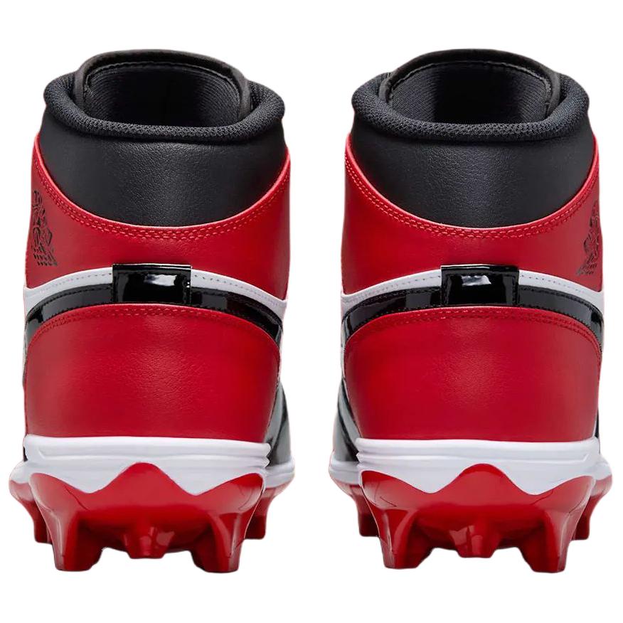 Air Jordan 1 Mid TD Cleat Bred Toe Men Sneakers Gym-Red White Black FJ6805-601