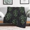 St Hubert Hubertus Patron Saint of Hunters Stag Throw Blanket Machine Washable Soft Warm Blanket