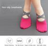 1 Paar Sport Anti-Rutsch Yoga Socken Slipper für Damen Dame Bandage Pilates Socke Ballett Ferse Tanz