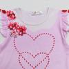 Cartoon Digital Printing Clothing Cosplay Middle And Old Children'S Flying Sleeves Dress + Bag 2634