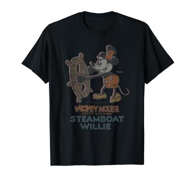 Disney 100 Mickey Mouse Steamboat Willie Bootsrad D100 T-Shirt