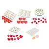 Multi Cavity Silicone Bakewares Heart Shaped Molds for Chocolate Cake Fondant Candy Baking Tool Kitchen Accessories
