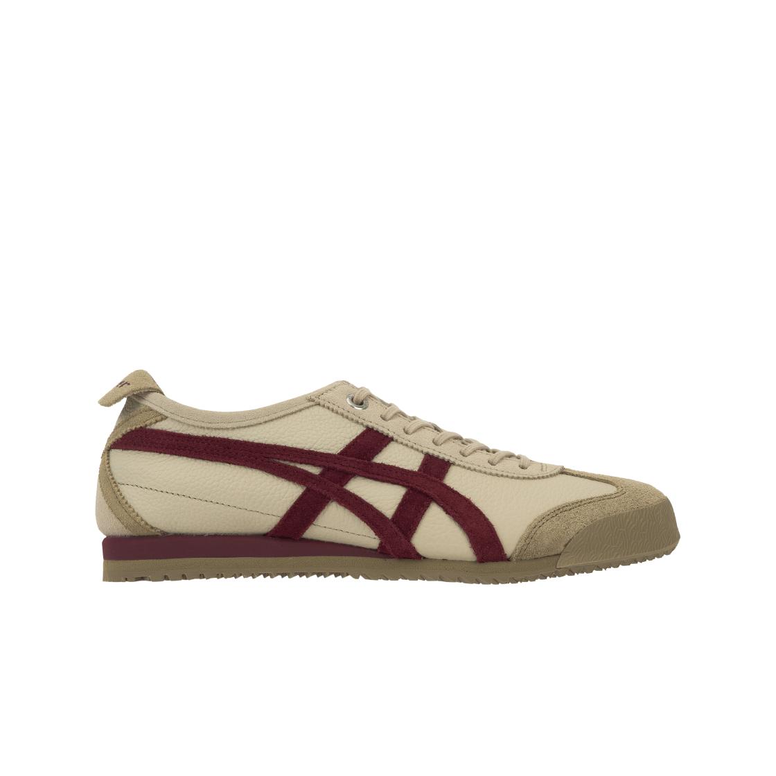 Onitsuka Tiger Mexico 66 SD Beige Beet Juice Unisex Sneaker Creme 1183C015-202 39.5