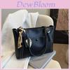 Pu Tote Bag For Women With Car Stitching And Inner Pouch For Daily Use