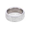 Damen Herren Mode Luxus Zirkon Diamant Ring Zierlich Paar Eheringe Elegantes Schmuckstück Geschenk