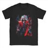 Übergroßes T-Shirt Beach Devil May Crys Hipster T-Shirts Baumwoll-T-Shirt für Herren Y2K Spaß Individuell DIY Kurzarm-Tops
