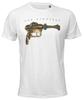 Foo Fighters T-Shirt Ray Gun Debütalbum Artwork Rockband Weiß Neu Offiziell