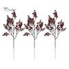 Artificial Silk Flowers for Home Decor Realistic Autumn Decoration, Floral Orange Plants Halloween Decoration Branches Table Centerpiece And