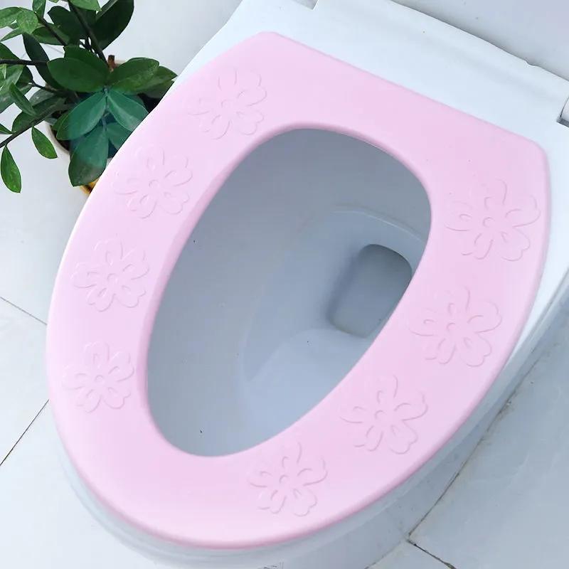 Summer Waterproof Toilet Seat Toilet Cover Home Toilet Seat Cushion Cleaning Environmental Protection Thickening Increase General Can Be Cut