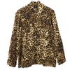 Made In Japan Leopard Pattern Long Sleeve Western Shirt Women Used