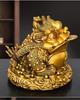 Feng Shui Kupfer Gold Kröte Ornament Ruyi Gold Kröte Dreibeinige Kröte Wohnzimmer Geschäft Schreibtisch Dekoration