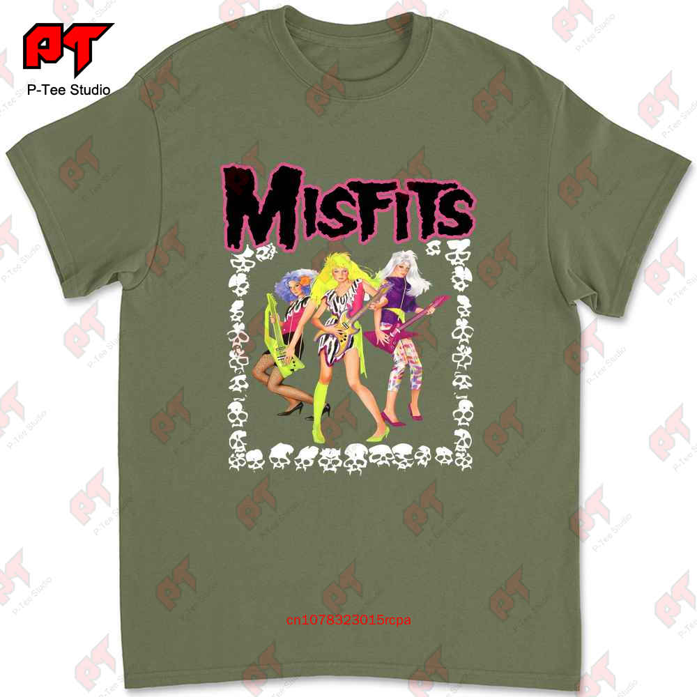 

The Misfits Jem And Holograms Mashup Glenn Danzig Samhain 1980S Rare T Shirt Q877 4XL