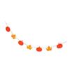652F Bead Thanksgiving Halloween Pumpkin Charm Garlands Banners Home Decorations