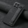 Retro Plain PU Leather Matte Holder Cover for Honor 400 Pro 400 Lite Wristband Kickstand Silicone Case for Honor400 Pro