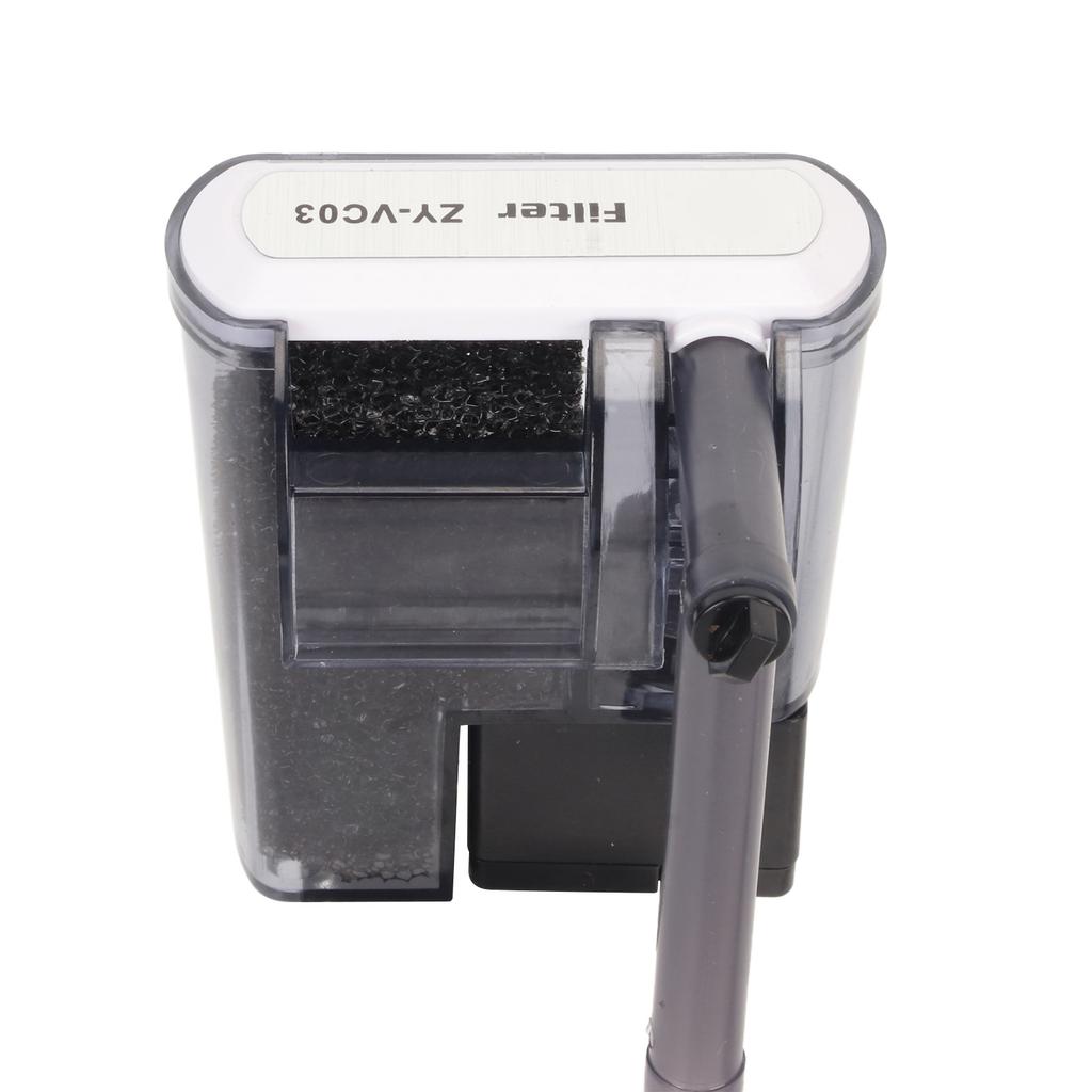 Aquarium Wall  ing Filter Quiet Oxygenation Oil Film Removal   On Waterfall Filter for Fish