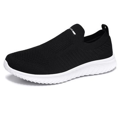 Fashion Women Fashion Sneakers Breathable Mesh Slip On Flat Shoes For Women 2024 Outdoor Walking Loafers Zapatos Mujer