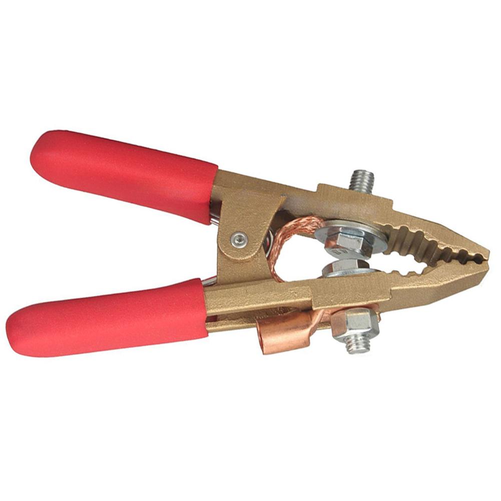 800A Brass Earth Cable Clamp for Grounding Applications in Gas Shielded Welding Argon Resistance and Stud Welding Heavy Duty Use