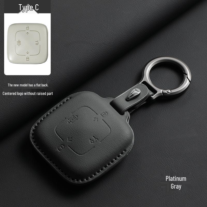 Zeekr 001 & X Smart Key Case: Cross-border Original Car Color Key Pouch & Car Accessories Buckle