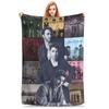Vintage The Eras Tour 2023 Jonas Brothers JB The Album Blanket Flannel Sofa Throw Blanket for Bedroom Travel Throws Bedspread