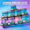 Schylling Nice Cube-Stress Relief Squishy Toy Sensory Toy Cube Squeeze Ball Vent Toy Kids Gift Red Purple Blue Pink Toys