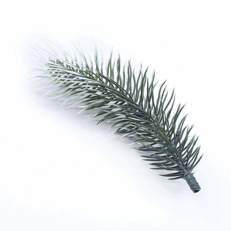 

Artificial Plants Pine Needle Plastic Christmas Tree Decorations for Home Scrapbooking Wedding Decorative Flowers Wreaths props 10pcs