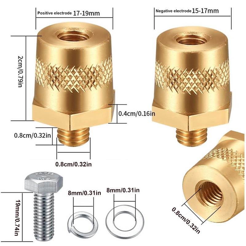 Marine Battery Terminals Positive And Negative Battery Terminals Automotive Accessories Battery Terminal For Automotive Car